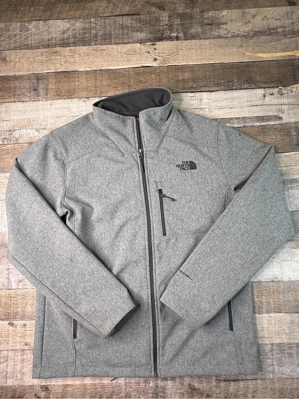 The North Face Men's L Windwall Softshell Jacket - Gray